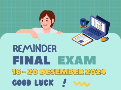 Informasi Ujian Akhir Semester (UAS) Semester Ganjil Tahun Akademik 2024/2025