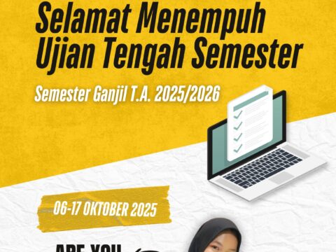 Informasi Jadwal Ujian Tengah Semester (UTS) Semester Ganjil 2025/2026